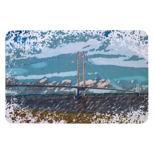 Humber Bridge Magnet (Horizontal)