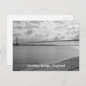 Humber Bridge Postcard Postkarte (Vorne/Hinten)