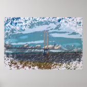 Humber Bridge Poster (Vorne)