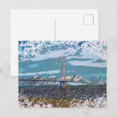 Humber Bridge Postkarte (Vorne/Hinten)