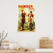 Humber Cycles Fahrradposter Poster (Küche)