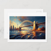 Humber River Arch Bridge Toronto, Postkarte (Vorne/Hinten)