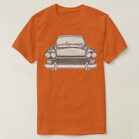 Humber Super Snipe 1960er britischer klassischer M T-Shirt (Design vorne)