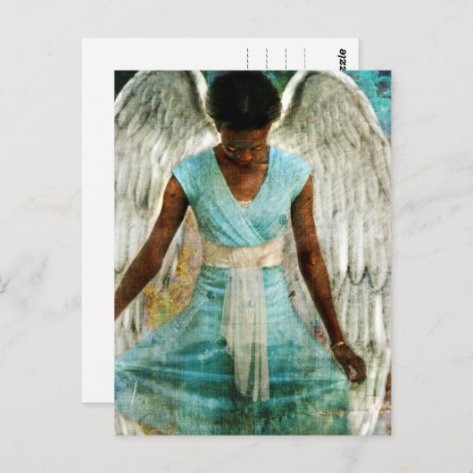 Humble Angel Postkarte (Vorne/Hinten)