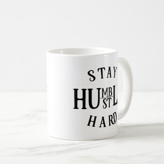 Humble Asf-Minimalistische Anweisung für ein gedec Kaffeetasse (VorderseiteRechts)