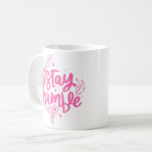 Humble Asf-Minimalistische Anweisung für ein gedec Kaffeetasse (Vorderseite Links)
