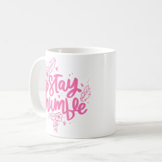 Humble Asf-Minimalistische Anweisung für ein gedec Kaffeetasse (Vorderseite Links)