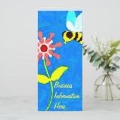 Humble Bee 2012 Calendar Lesezeichen Rack Card (Stehend Vorderseite)