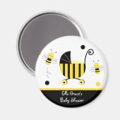 Humble Bee Baby Duwer Gefälligkeitsmagnete Magnet (Vorderseite/Rückseite)