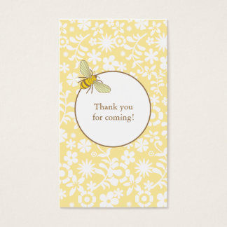 Humble Bee Favor Tag