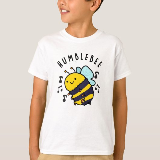 Humble Bee Funny Bumblebee Pun T-Shirt (Vorderseite)