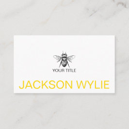 Humble Bee Gold Beruflich Visitenkarte