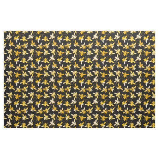 Humble Bee Honey Pattern Stoff (Fat Quarter (45,7 x 55,9 cm))