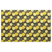 Humble Bee Honey Pattern Stoff (Fat Quarter (45,7 x 55,9 cm))