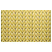 Humble Bee Honey Pattern Stoff (Fat Quarter (45,7 x 55,9 cm))