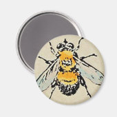 Humble Bee Magnet (Vorderseite/Rückseite)