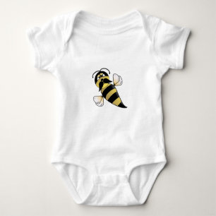 Humble Bee mit Mustache Baby Strampler