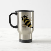 Humble Bee mit Mustache Reisebecher (Links)