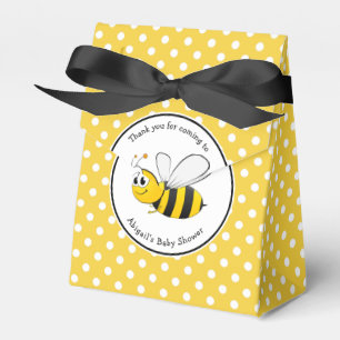 Humble Bee Polka Dot Baby Dusche Custom Gevor Box Geschenkschachtel