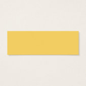 Humble Bee Skinny Business Card - Befürwortmarke (Rückseite)