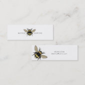 Humble Bee Skinny Mini Visitenkarte (Vorne/Hinten)