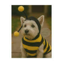 Humble Bee Westie Halloween