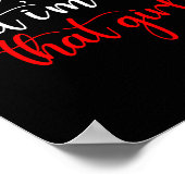 Humble But I'm Still That Girl Funny Saying Poster (Ecke)