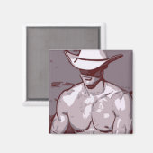 Humble Cowboy Magnet (Vorderseite/Rückseite)