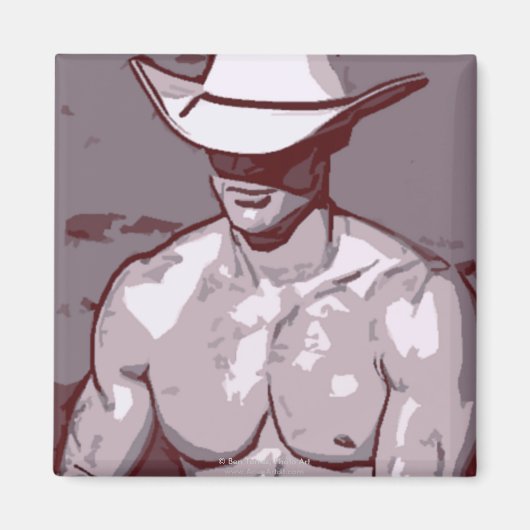 Humble Cowboy Magnet (Vorne)