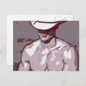 Humble Cowboy Postkarte (Vorne/Hinten)