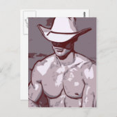 Humble Cowboy Postkarte (Vorne/Hinten)