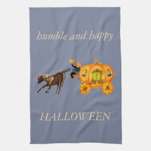 Humble Horse Pumpkin Beförderung Halloween Handtuc Handtuch