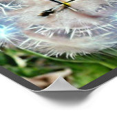 Humble Leuchter mit A.I. verstärktem Foto. Poster (Ecke)