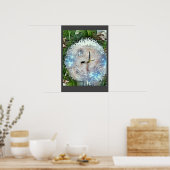 Humble Leuchter mit A.I. verstärktem Foto. Poster (Küche)