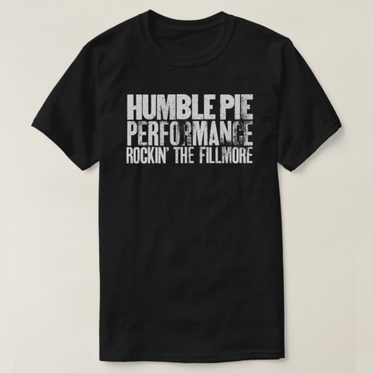 Humble Pie Classic T - Shirt Copy (Design vorne)