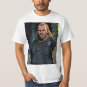 Humble Stärke: Sandor Clegane den Bauernschwarzen T-Shirt (Vorderseite)