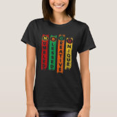 Humbled Blessed Creative Unique HBCU Students Blac T-Shirt (Vorderseite)