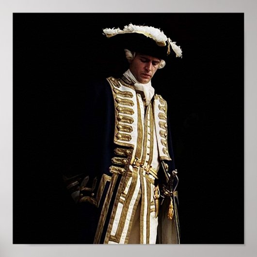 Humbled Commodore James Norrington Pirates Poster (Vorne)