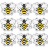 Humbling Bumble Aufkleber (Vorderseite)