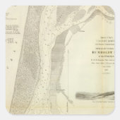 Humboldt Bay, Kalif Quadratischer Aufkleber (Vorderseite)