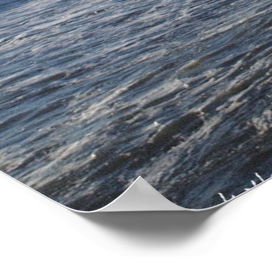 Humboldt Big Lagoon Poster (Ecke)