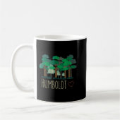 Humboldt-Landkreis California Redwoods Forest Tree Kaffeetasse (Links)