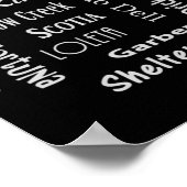 Humboldt-Landkreis Poster (Ecke)