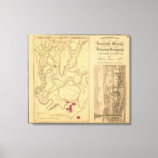 Humboldt Mining & Ref Co Leinwanddruck (Vorderseite)