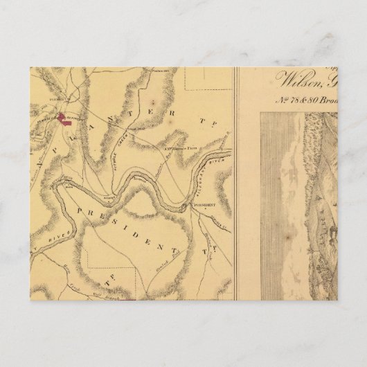 Humboldt Mining & Ref Co Postkarte (Vorderseite)