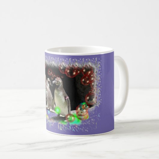 Humboldt Penguin Party Kaffeetasse (VorderseiteRechts)