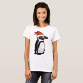 Humboldt Penguin Santa T-Shirt (Vorne ganz)