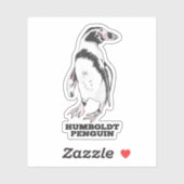 Humboldt-Pinguin Aufkleber (Blatt)