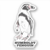 Humboldt-Pinguin Aufkleber (Vorderseite)