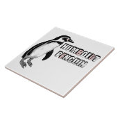 Humboldt-Pinguin Fliese (Seite)